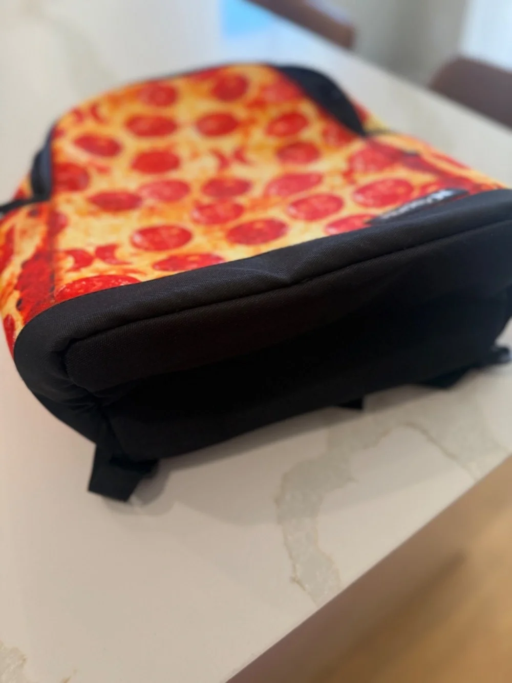 Hurley Backpack, Pizza Print with Laptop Sleeve